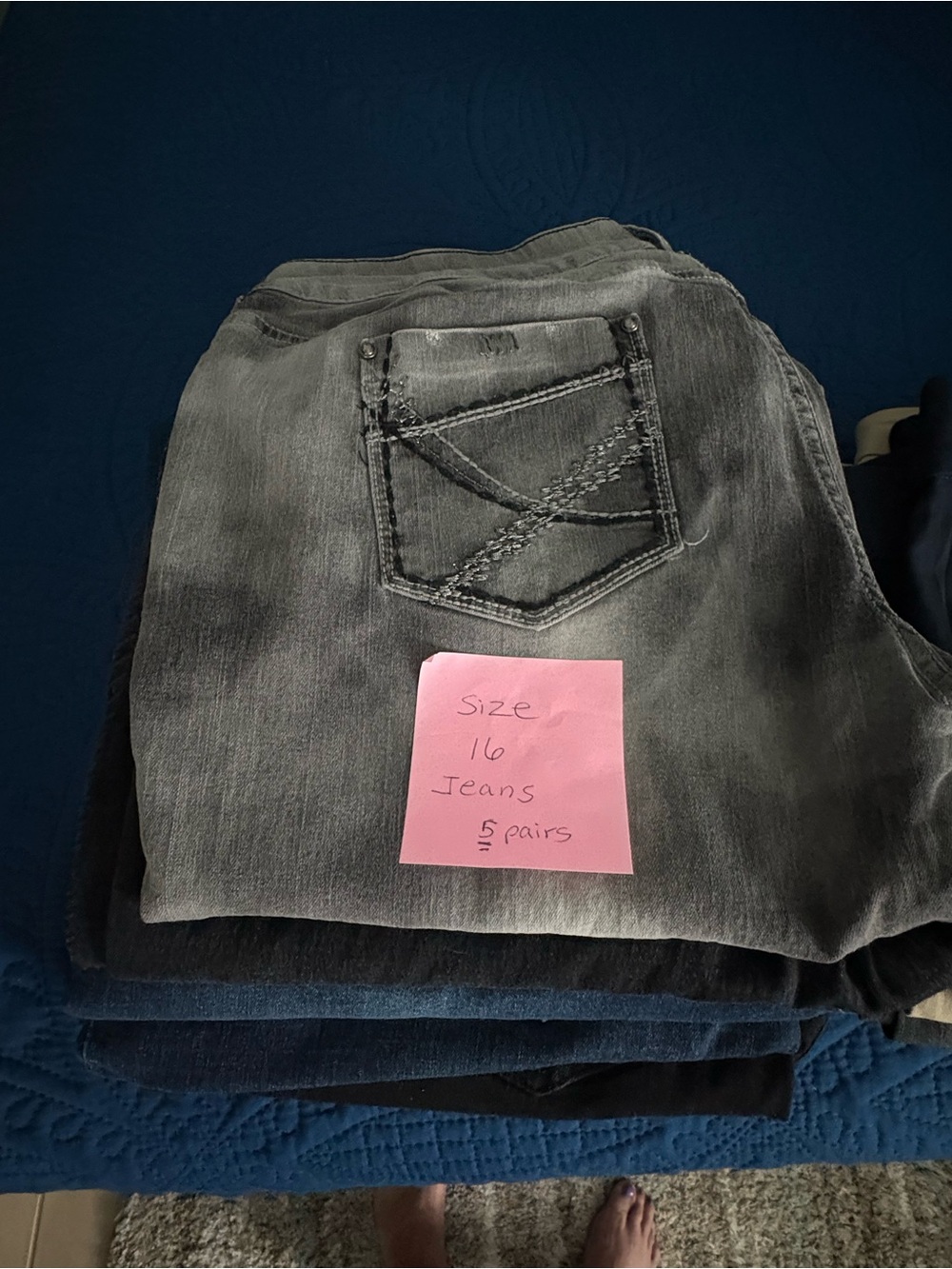 Women's Jeans - Size 16 (Stack of 5)